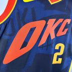 Shai Gilgeous-Alexander Oklahoma City Thunder No.2 City Edition Jersey 2023-24 - View 7