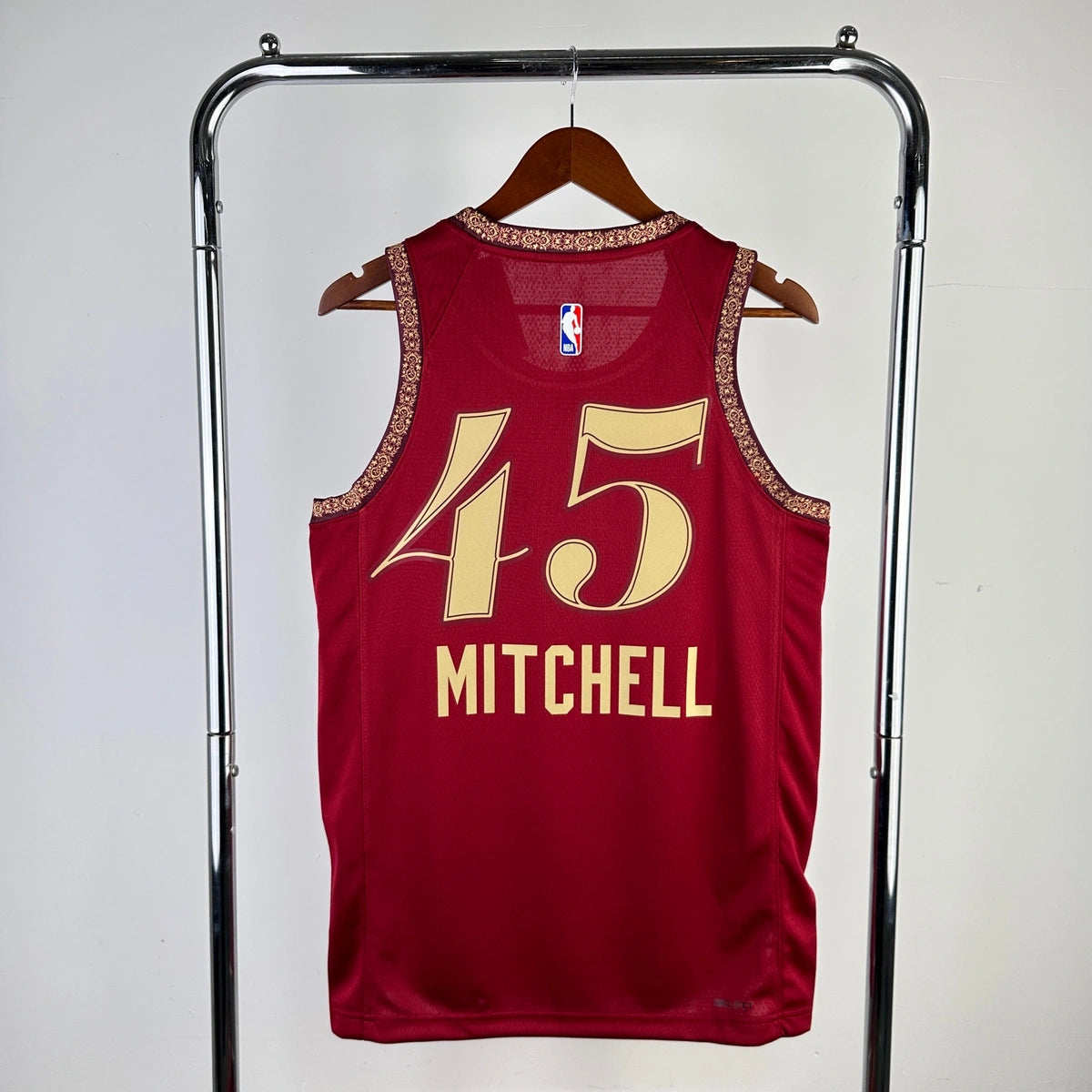 Donovan Mitchell Cleveland Cavaliers No.45 City Edition Jersey 2023-24 - View 1
