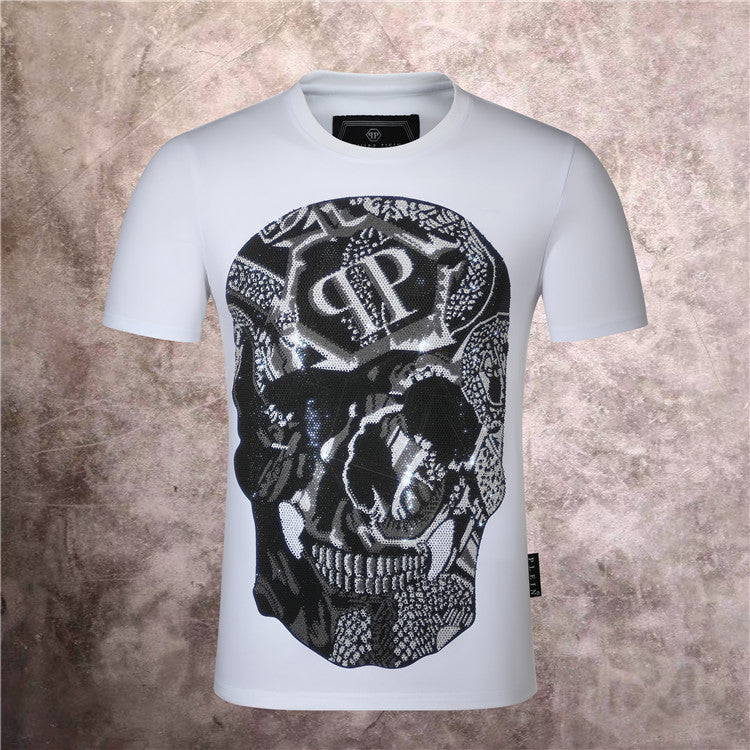 PP Men's Black Cotton Streetwear T-Shirt #2