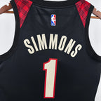 Anfernee Simons Portland Trail Blazers No.1 City Edition Jersey 2023-24 - View 4