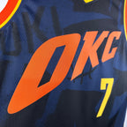 Chet Holmgren Oklahoma City Thunder No.7 City Edition Jersey 2023-24 - View 6