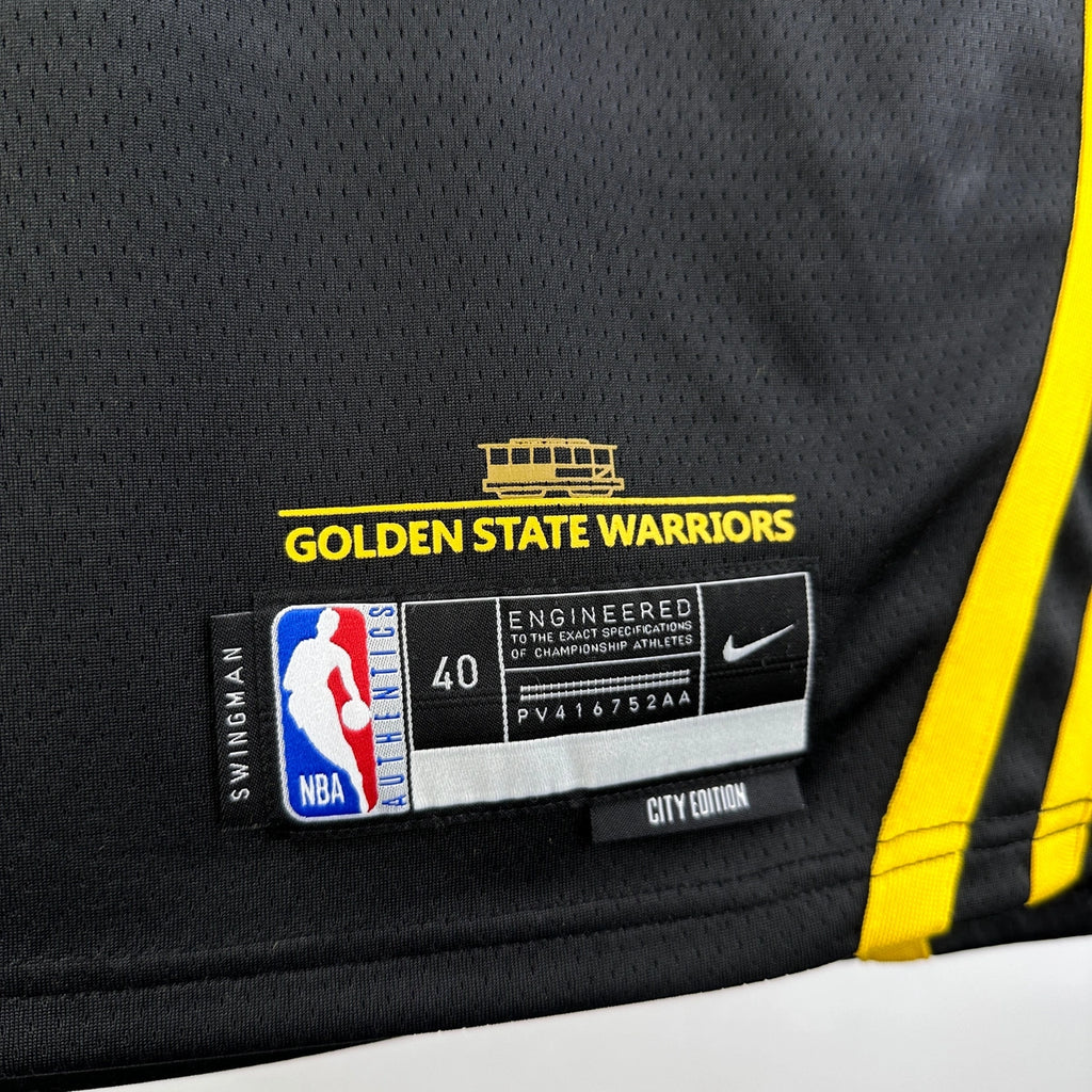 Andrew Wiggins Golden State Warriors No.22 City Edition Jersey 2023-24 - View 11