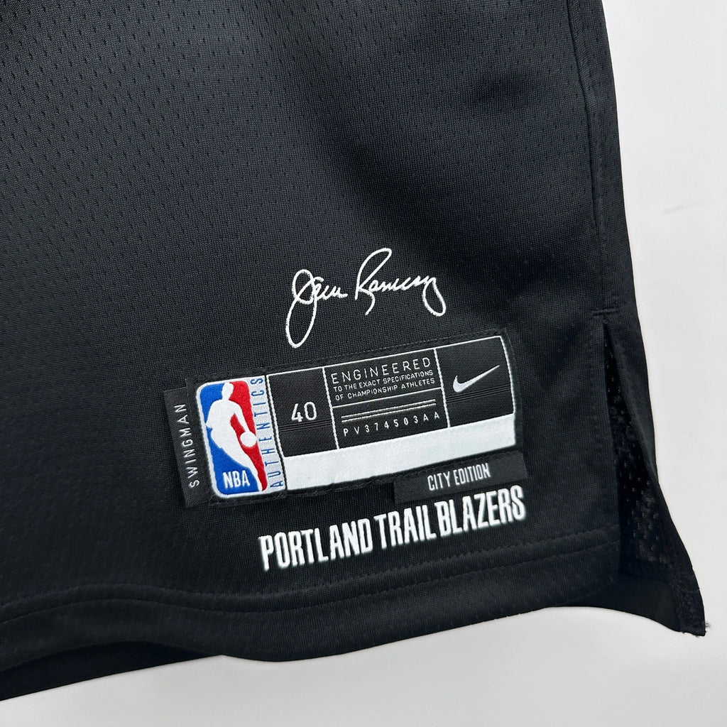 Anfernee Simons Portland Trail Blazers No.1 City Edition Jersey 2023-24 - View 6