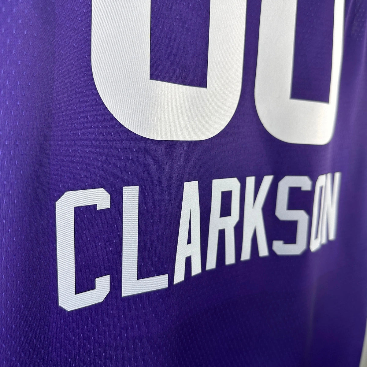 Jordan Clarkson Utah Jazz No.00 City Edition Jersey 2023-24 - View 4