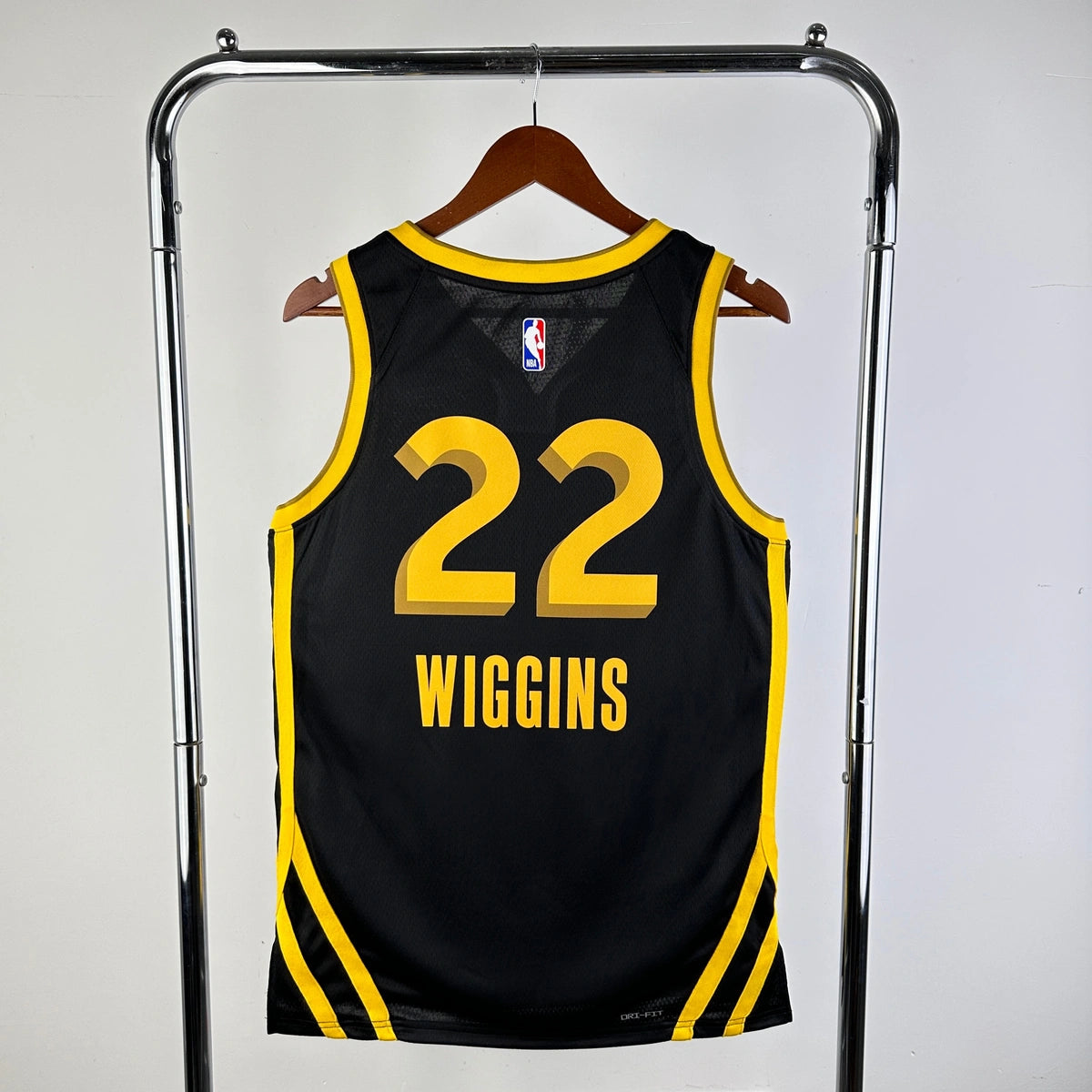 Andrew Wiggins Golden State Warriors No.22 City Edition Jersey 2023-24 - View 3
