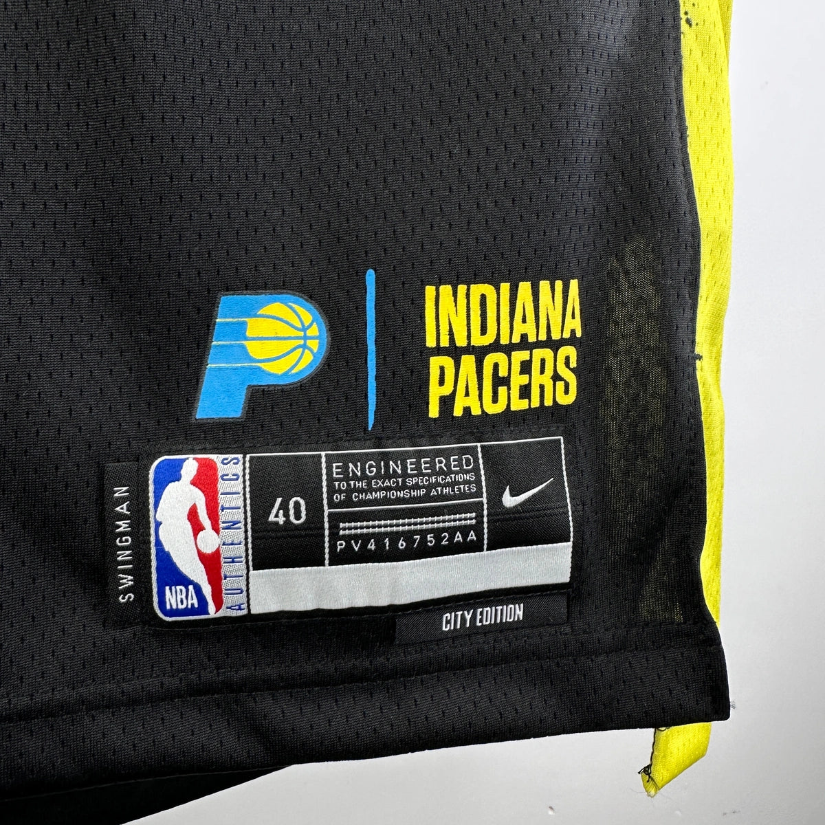 Tyrese Haliburton Indiana Pacers No.0 City Edition Jersey 2023-24 - View 8