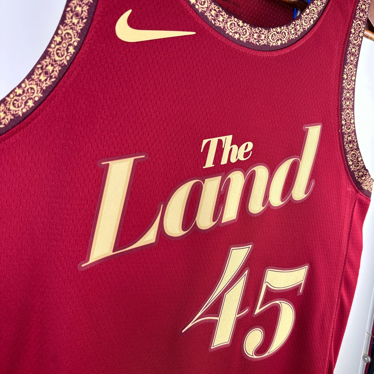 Donovan Mitchell Cleveland Cavaliers No.45 City Edition Jersey 2023-24 - View 6