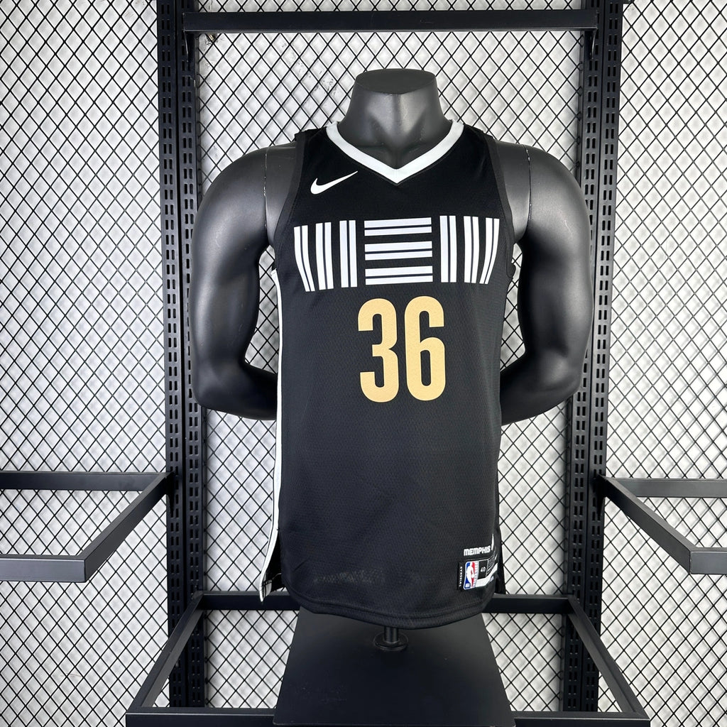 Marcus Smart Memphis Grizzlies No.36 City Edition Jersey 2023-24 - View 11
