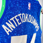 Giannis Antetokounmpo Milwaukee Bucks No.34 City Edition Jersey 2023-24 - View 4