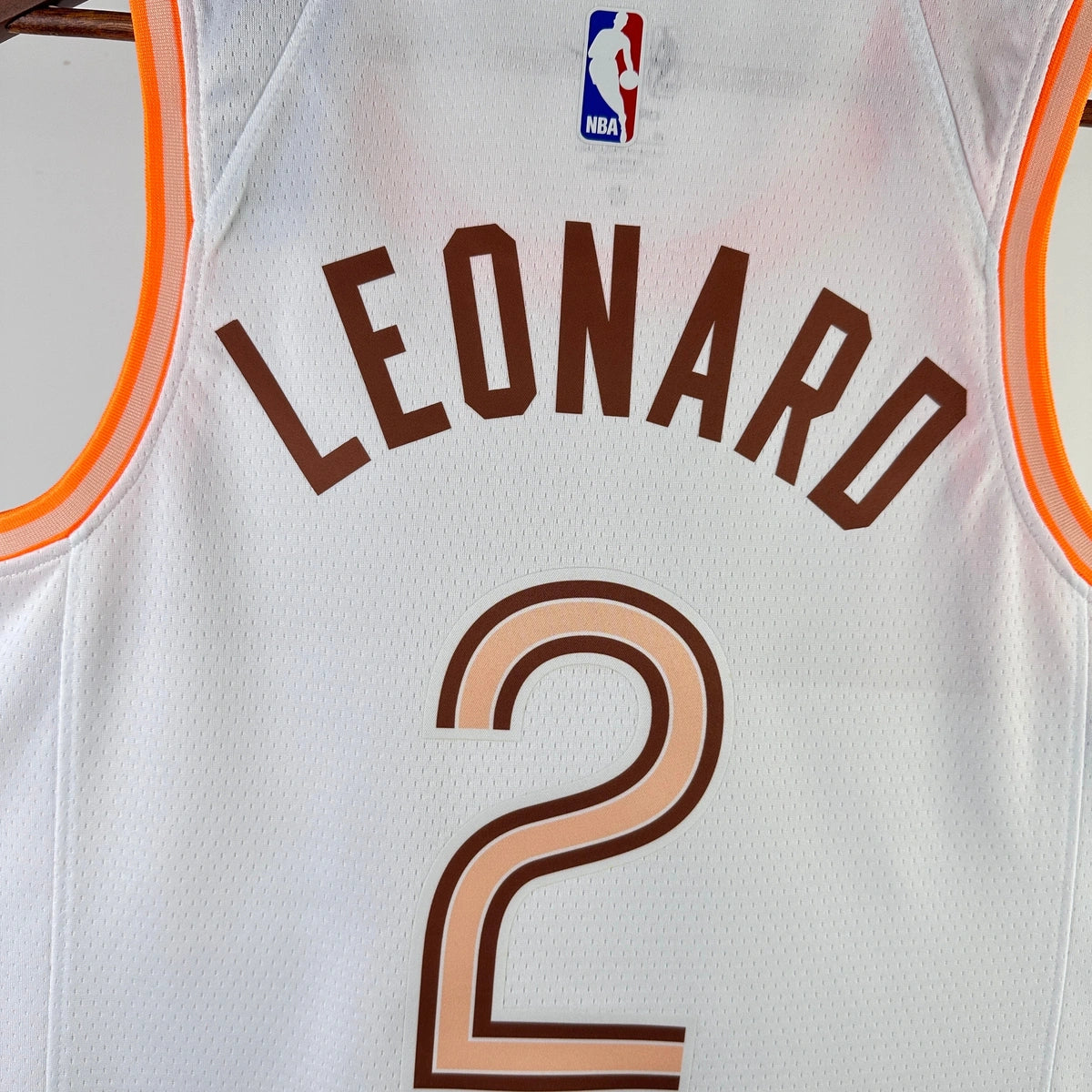 Kawhi Leonard San Antonio Spurs No.2 City Edition Jersey 2023-24 - View 5