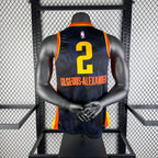 Shai Gilgeous-Alexander Oklahoma City Thunder No.2 City Edition Jersey 2023-24 - View 13