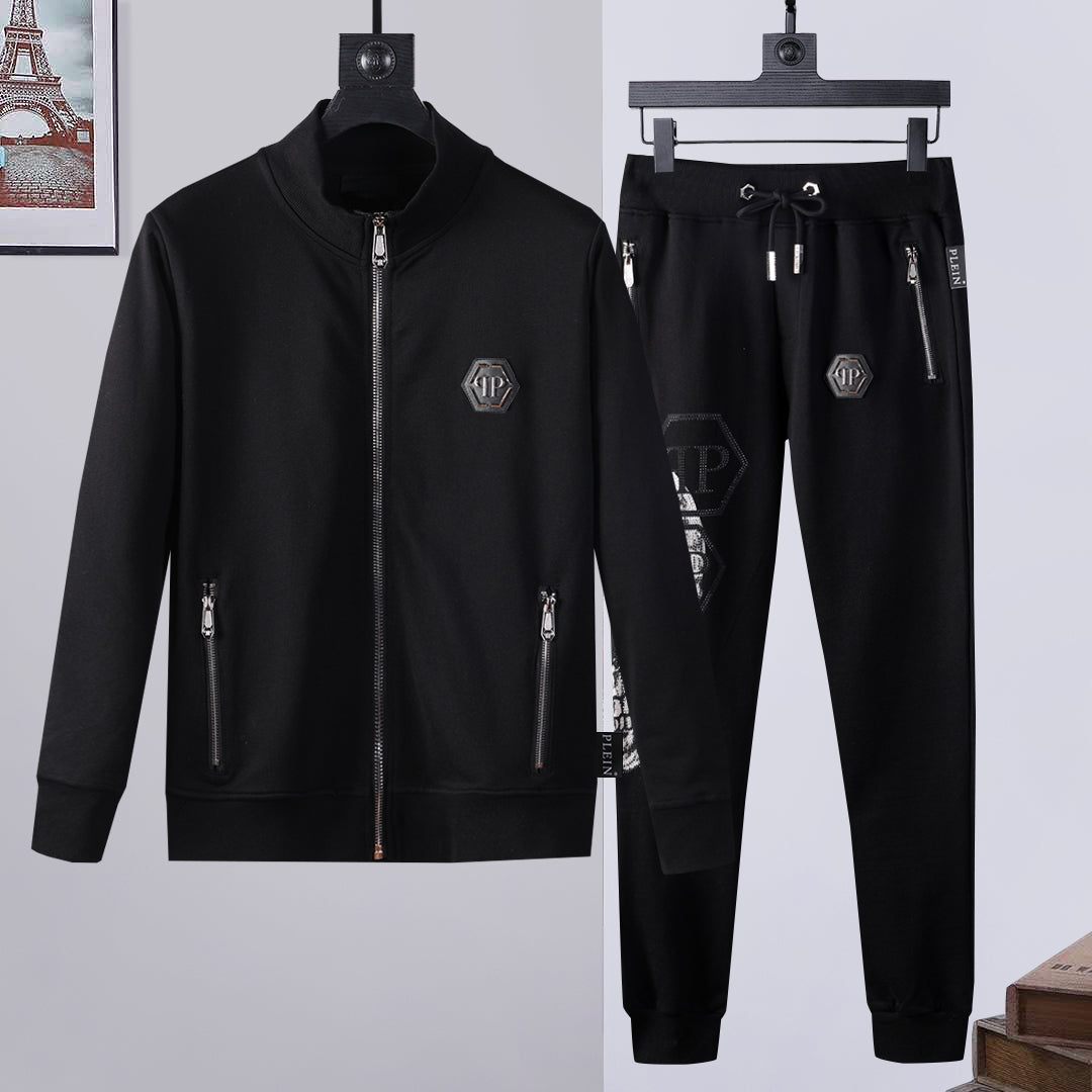 PP Black Tracksuit #9 | Men's Streetwear