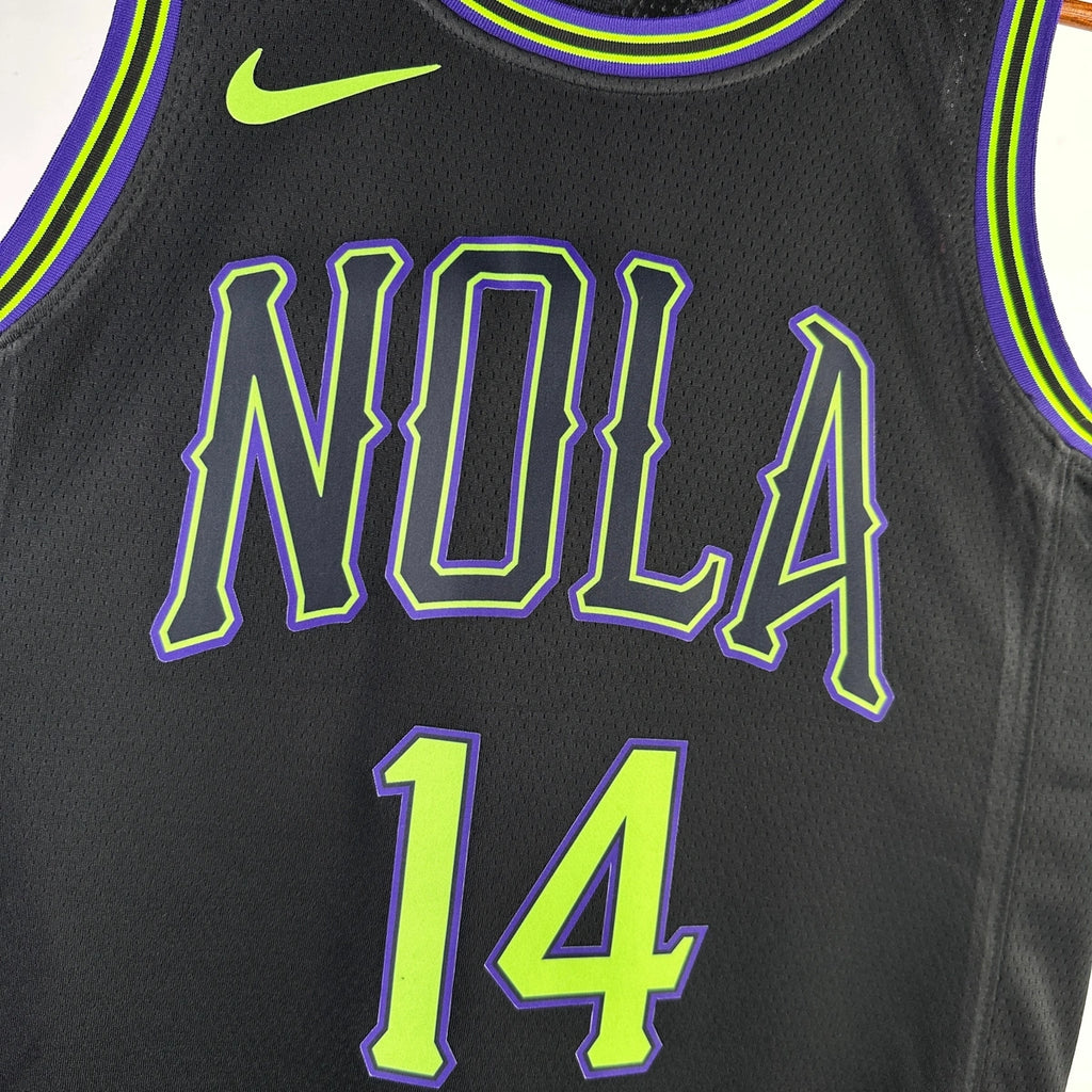 Brandon Ingram New Orleans Pelicans No.14 City Edition Jersey 2025-26 - View 8