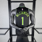 Zion Williamson New Orleans Pelicans No.1 City Edition Jersey 2025-26 - View 6