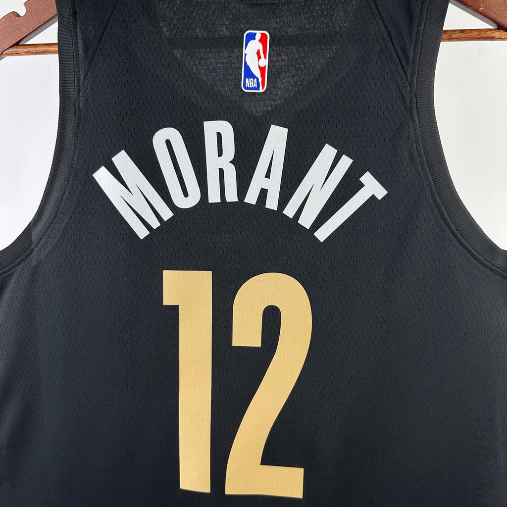Ja Morant Memphis Grizzlies No.12 City Edition Jersey 2023-24 - View 5