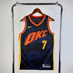 Chet Holmgren Oklahoma City Thunder No.7 City Edition Jersey 2023-24 - View 13