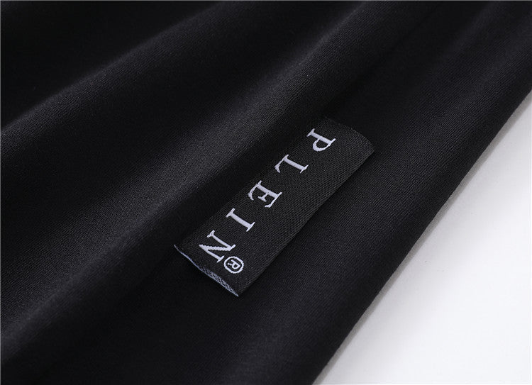 PP Men's Black Cotton Streetwear T-Shirt #2