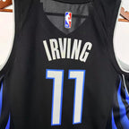 Dallas Mavericks 2025-26 city edition basketball jersey angled front view in team colors for basketball fans