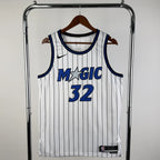 Orlando Magic 2025-26 home basketball jersey front view in white for basketball fans
