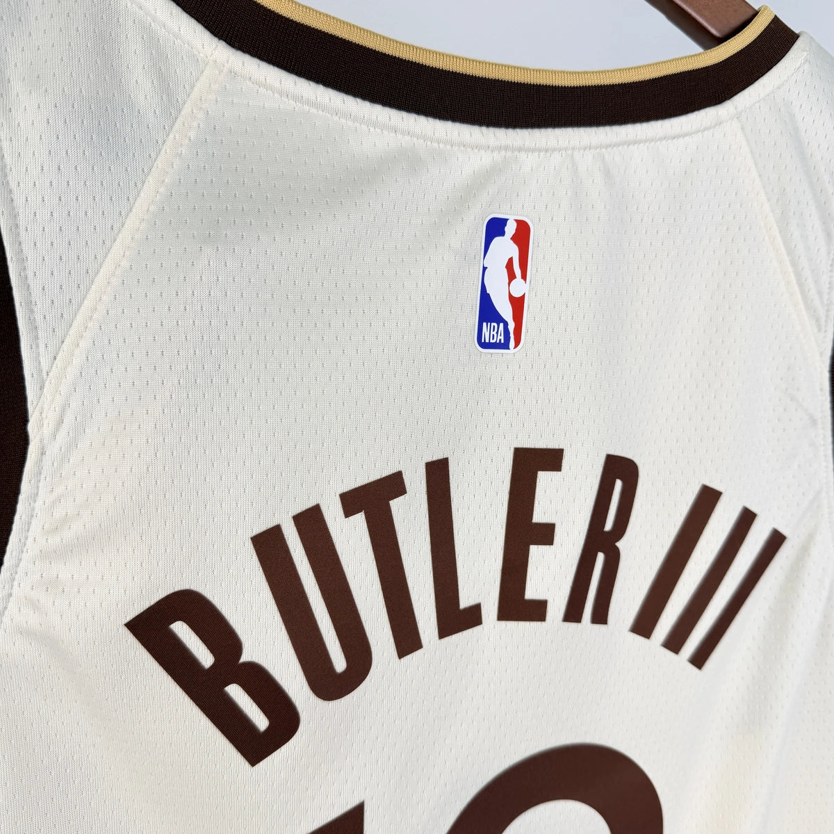 Golden State Warriors 2025-26 city edition basketball jersey angled back view in team colors for basketball fans