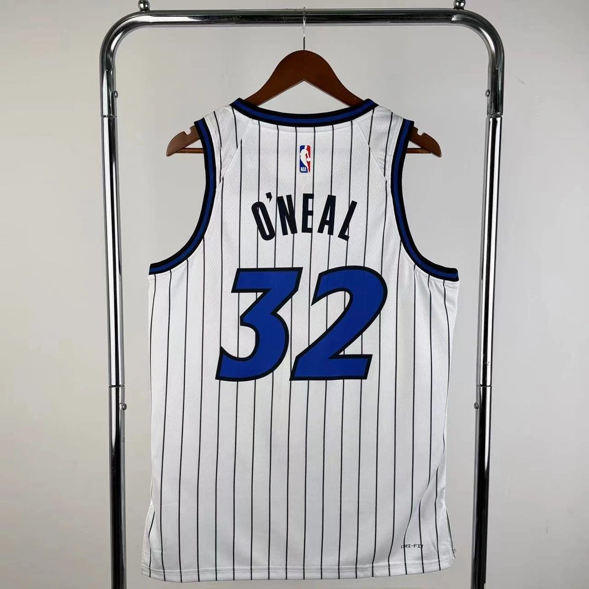 Orlando Magic 2025-26 home basketball jersey back view in white for basketball fans