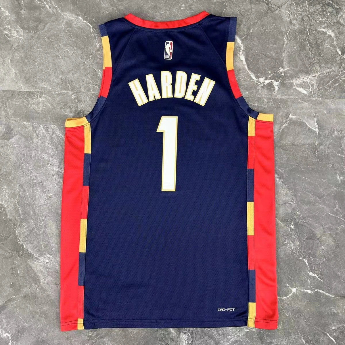 Cleveland Cavaliers 2025-26 throwback edition basketball jersey angled front view in team colors for basketball fans