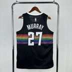 Denver Nuggets 2025-26 city edition basketball jersey back view in team colors for basketball fans