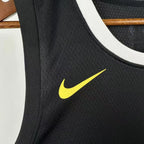 Denver Nuggets 2025-26 city edition basketball jersey close-up of collar and neckline stitching in team colors for basketball fans