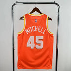 Cleveland Cavaliers 2025-26 city edition basketball jersey back view in team colors for basketball fans