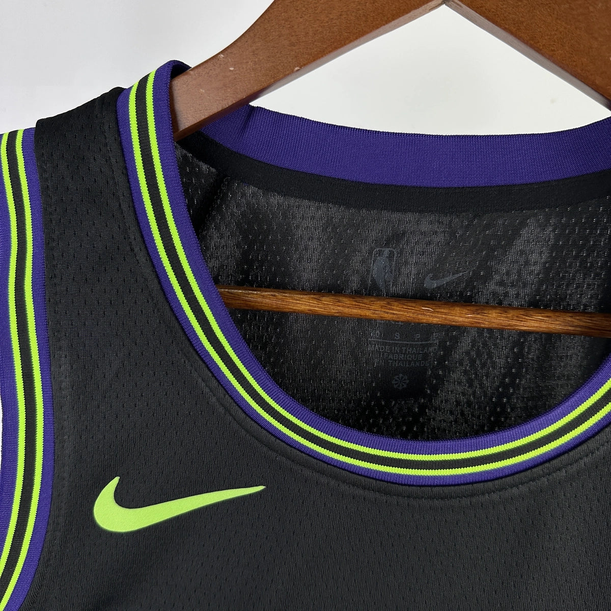 New Orleans Pelicans 2025-26 city edition basketball jersey close-up of jersey number and player name in team colors for basketball fans