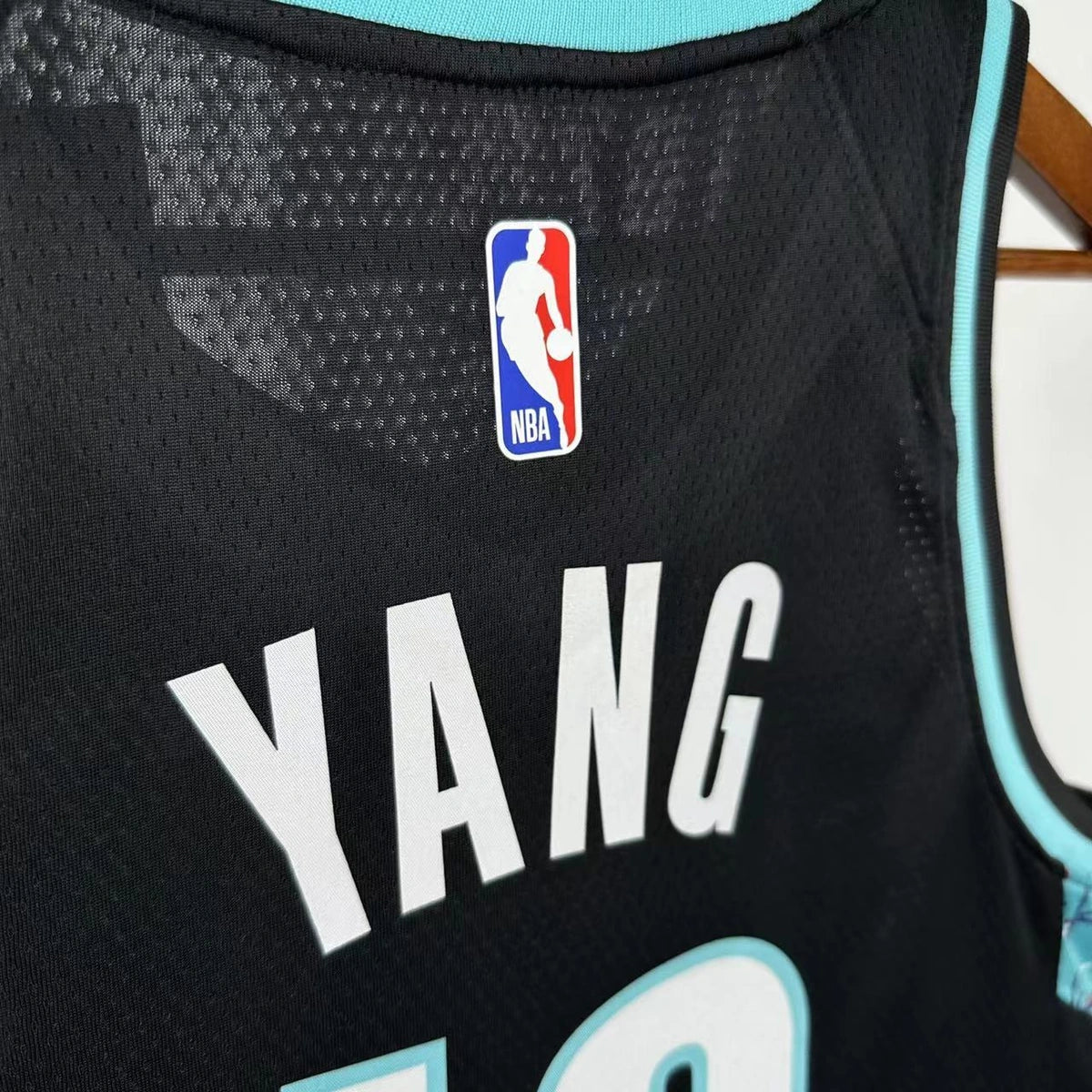 Portland Trail Blazers 2025-26 home basketball jersey front flat lay view in team colors for basketball fans