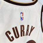 Golden State Warriors 2025-26 city edition basketball jersey angled front view in team colors for basketball fans