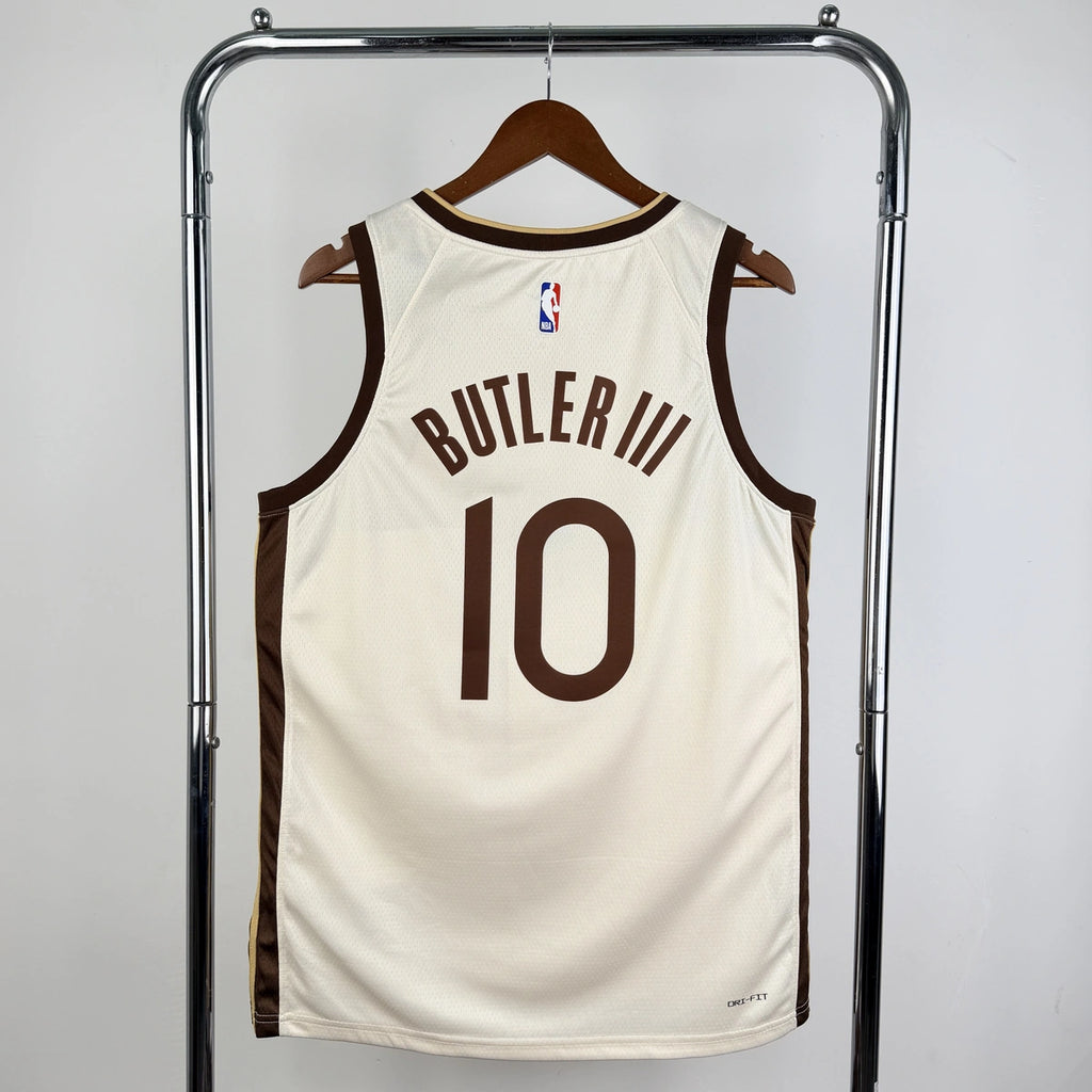Golden State Warriors 2025-26 city edition basketball jersey back view in team colors for basketball fans