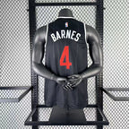 Toronto Raptors 2025-26 city edition basketball jersey side angle view in team colors for basketball fans