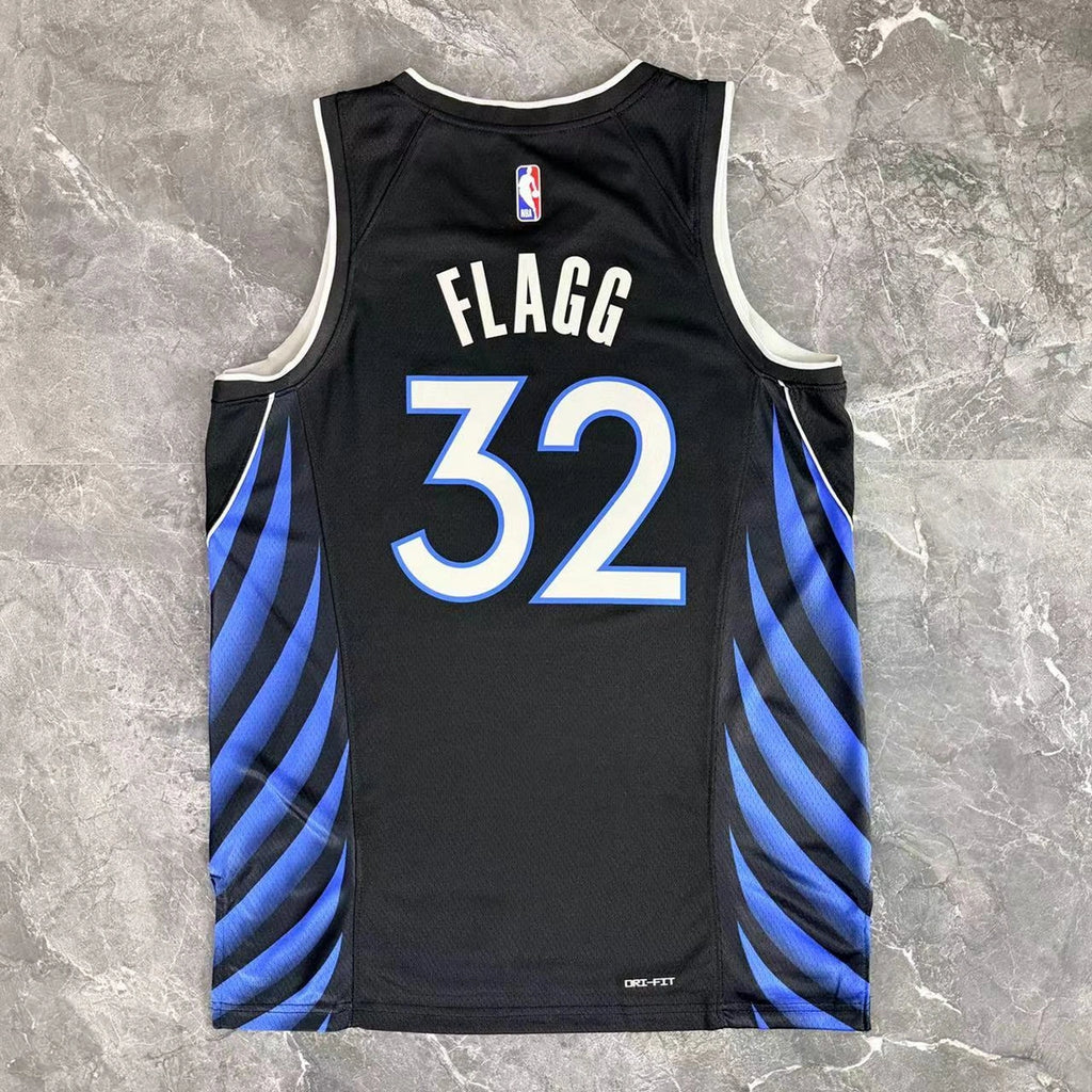 Dallas Mavericks 2025-26 throwback edition basketball jersey angled back view in green for basketball fans