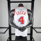 Houston Rockets 2025-26 city edition basketball jersey angled front view in team colors for basketball fans