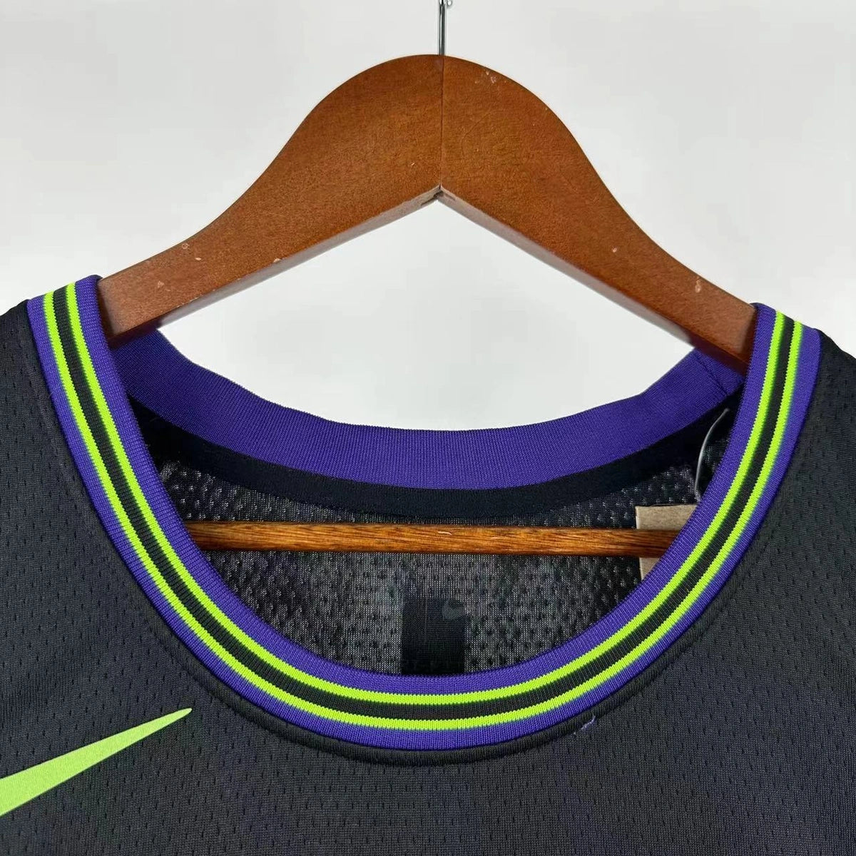 New Orleans Pelicans 2025-26 city edition basketball jersey close-up of jersey number and player name in team colors for basketball fans