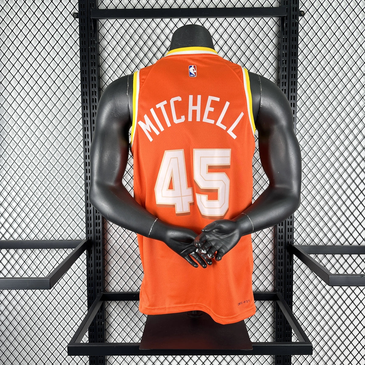 Cleveland Cavaliers 2025-26 city edition basketball jersey side angle view in team colors for basketball fans
